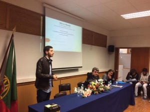 Tarek giving his speech