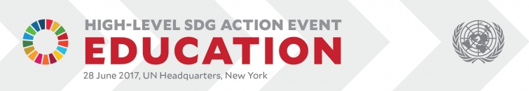 UN High Level on SDG4 Panel
