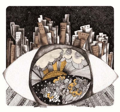 Gulnar Hajo for Art From Exile 1st Exhibition held in Ankara